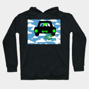 Unidentified parked object will be removed permanently Hoodie